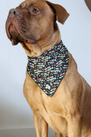 On the naughty list Bandana